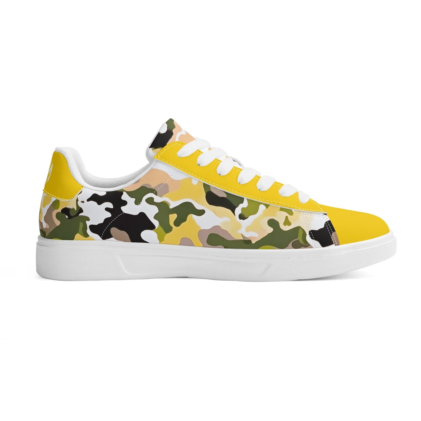 Yellow Camo - Unisex Lightweight Low Top Sneakers