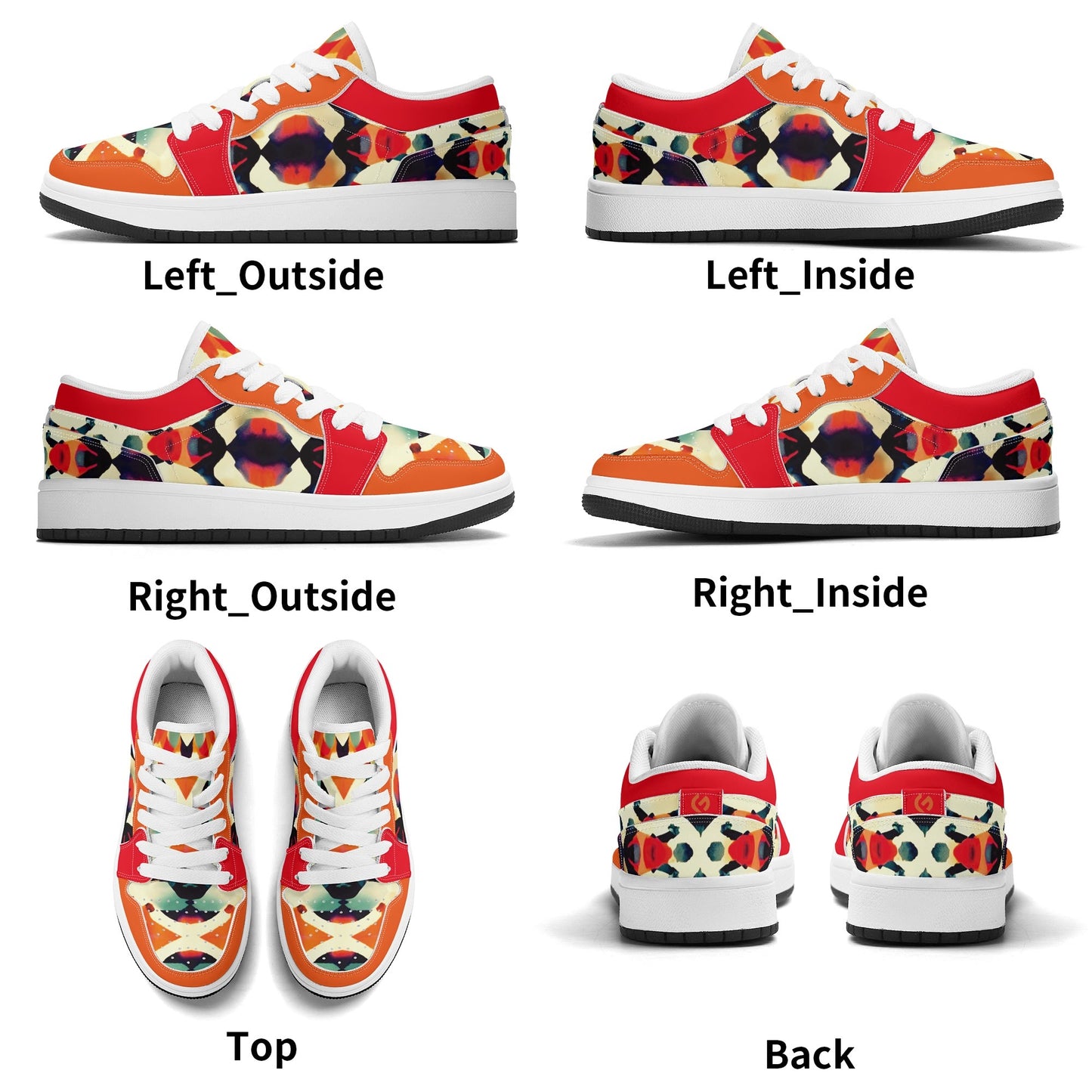 Volcanic Falls - Kids All Season Low Top Sneakers
