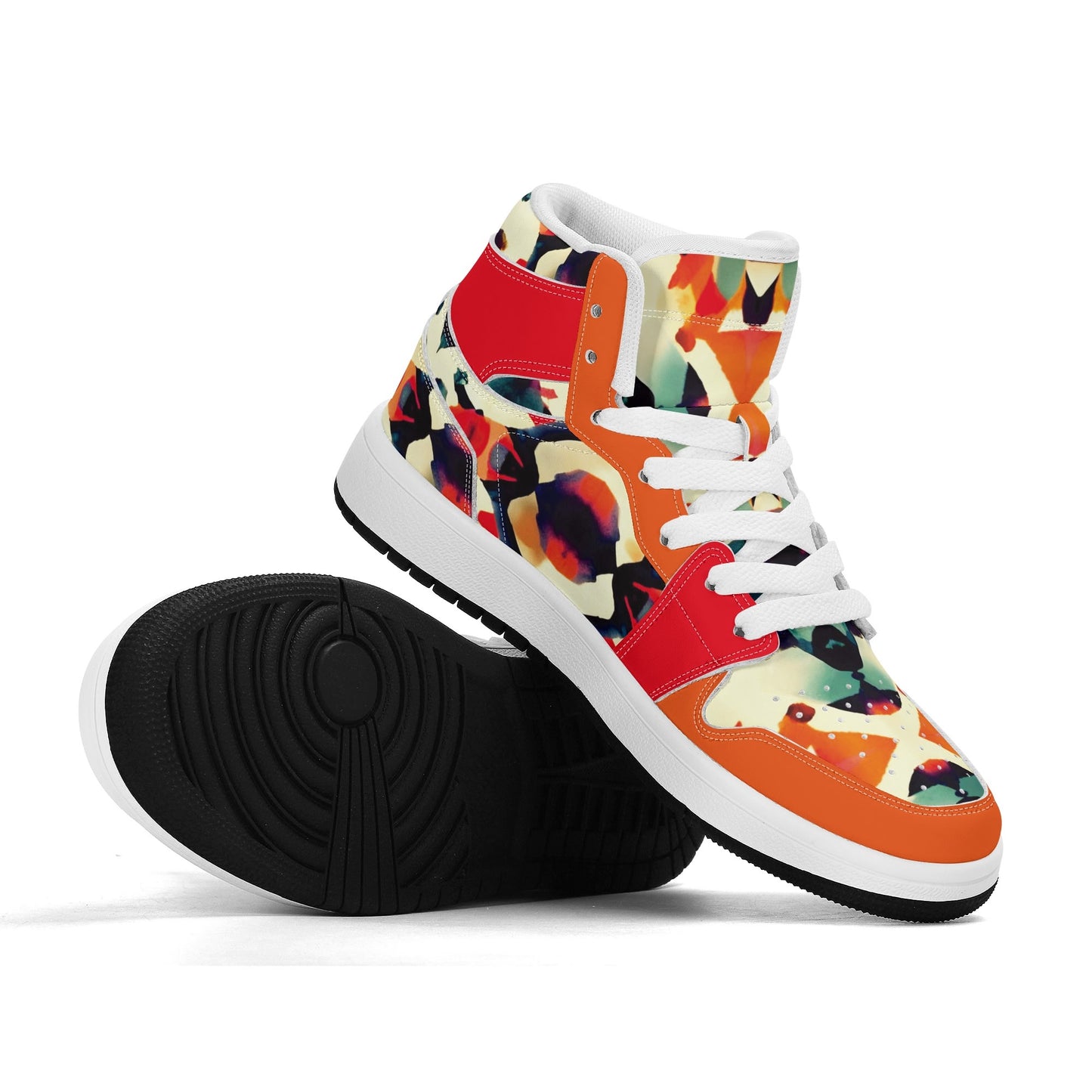 Volcanic Falls - Kids' All Season High Top Sneakers