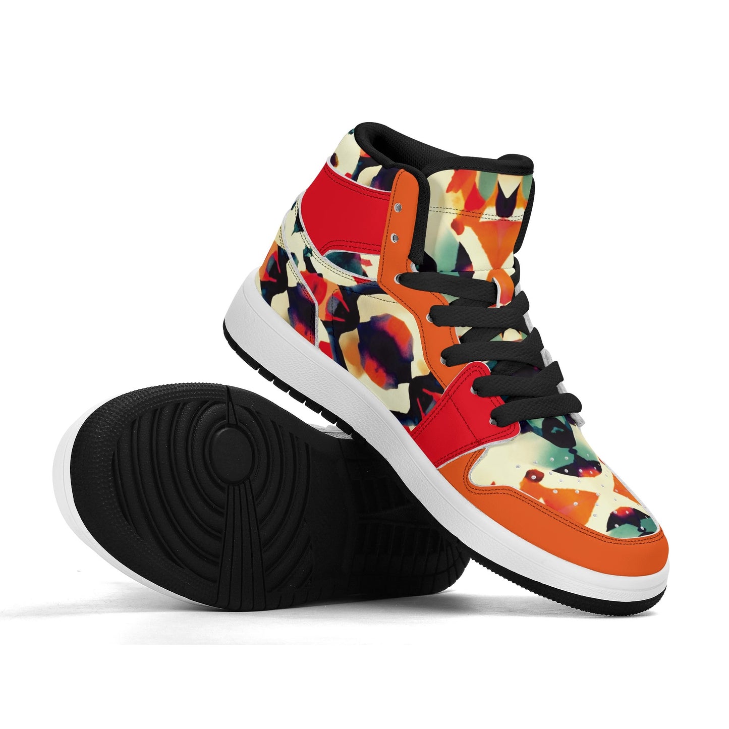 Volcanic Falls - Kids' All Season High Top Sneakers