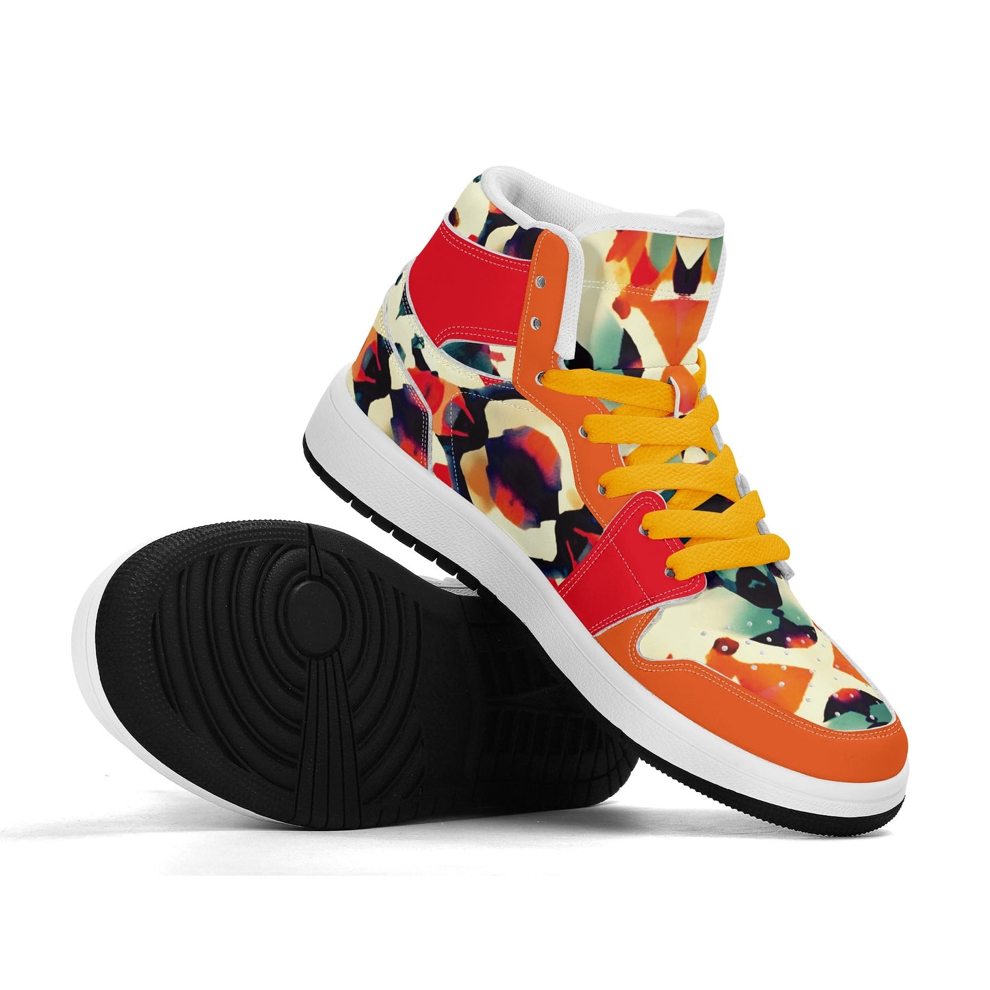 Volcanic Falls - Kids' All Season High Top Sneakers