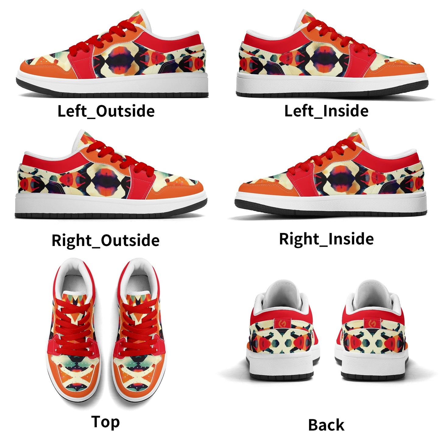 Volcanic Falls - Kids All Season Low Top Sneakers