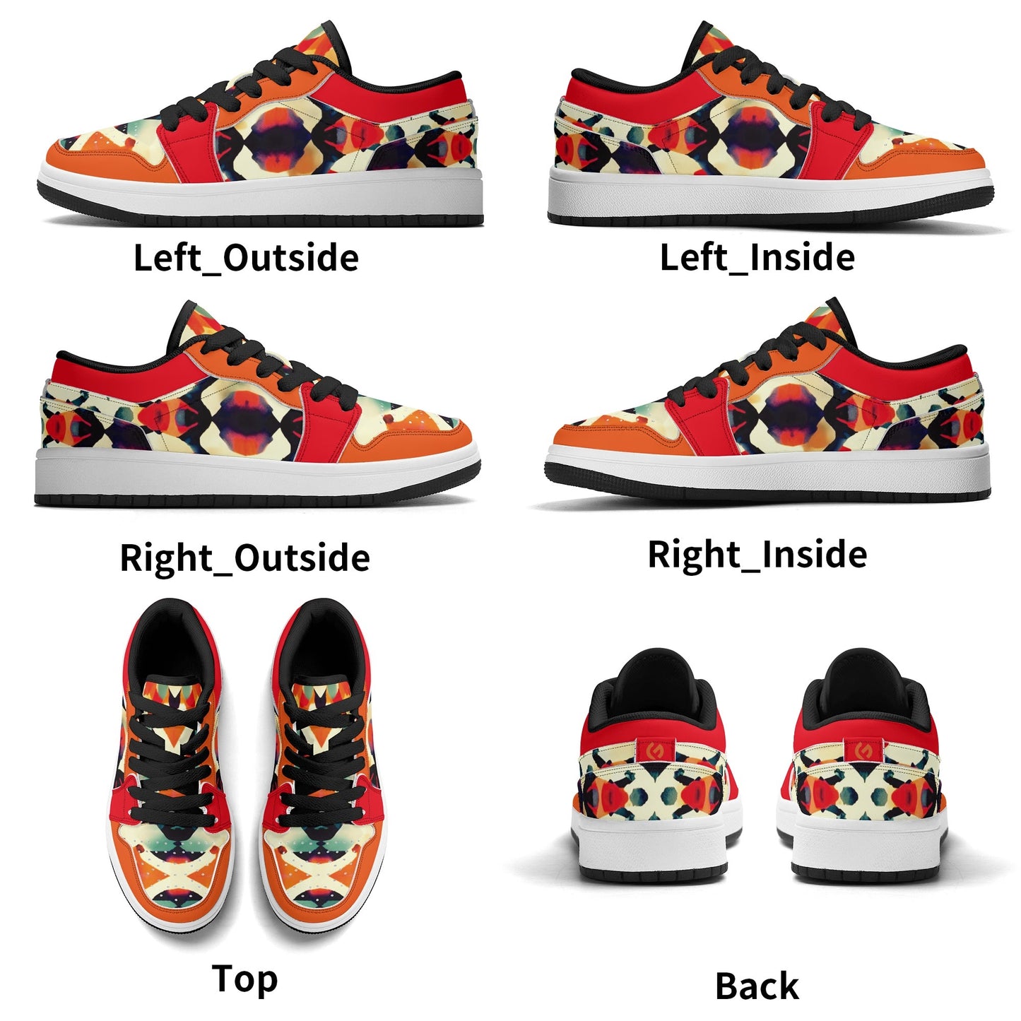 Volcanic Falls - Kids All Season Low Top Sneakers