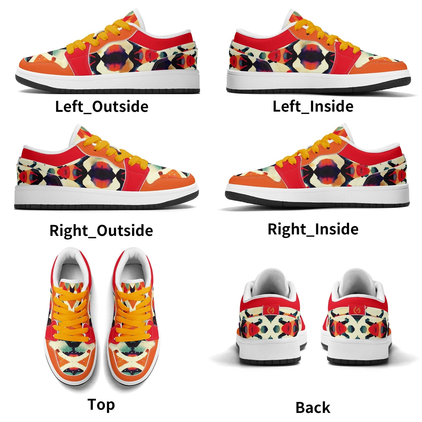 Volcanic Falls - Kids All Season Low Top Sneakers