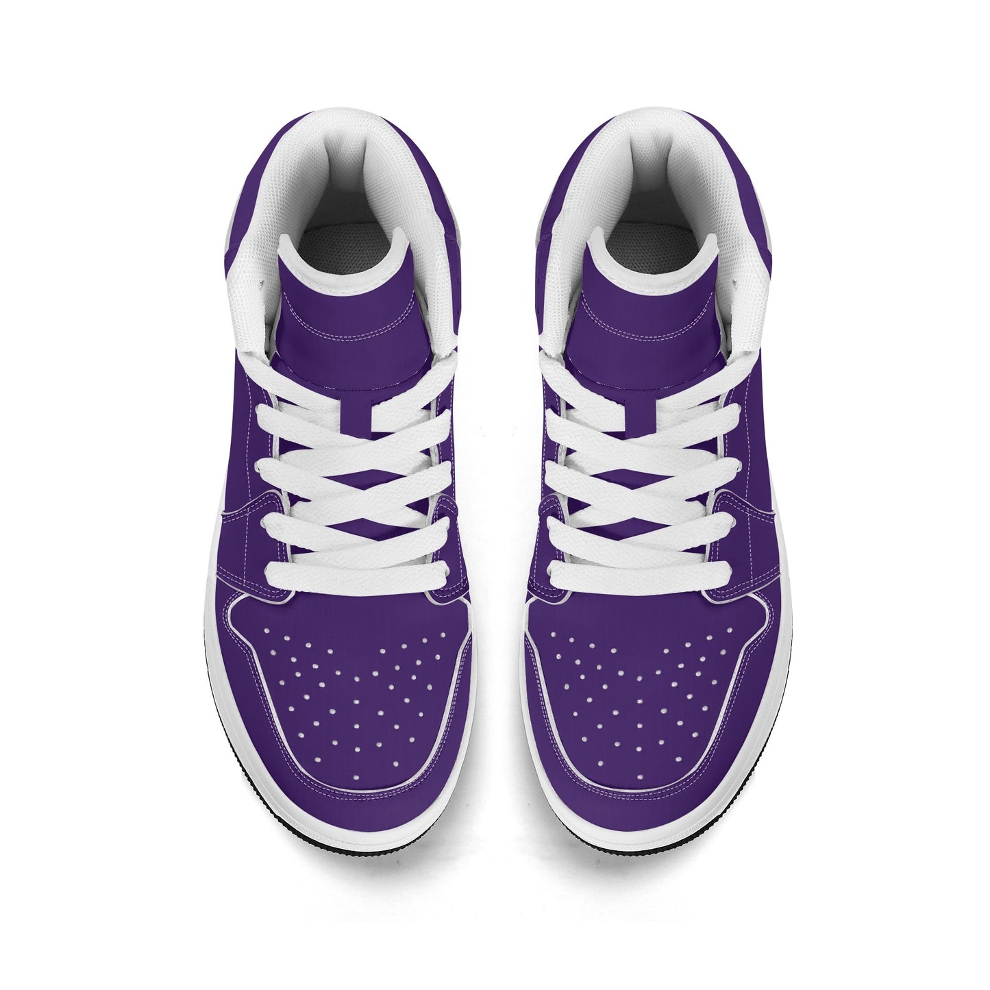 Persian Indigo Purple - Kids' All Season High Top Sneakers