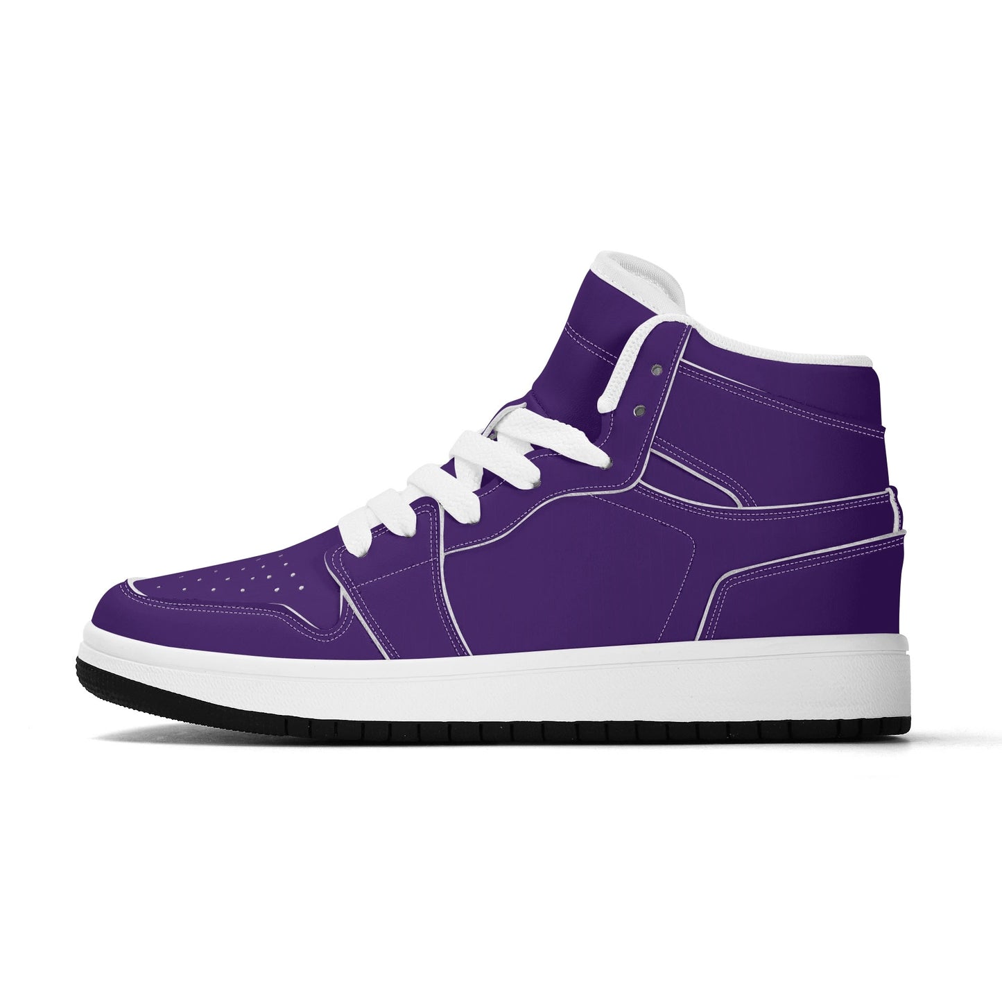 Persian Indigo Purple - Kids' All Season High Top Sneakers