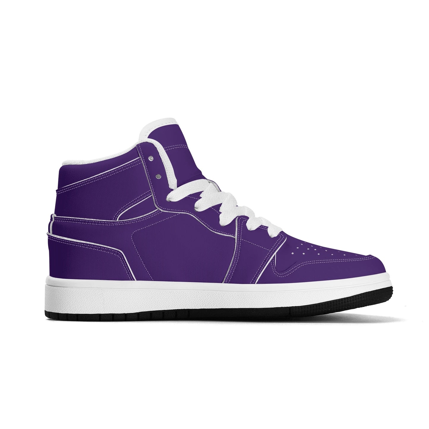 Persian Indigo Purple - Kids' All Season High Top Sneakers