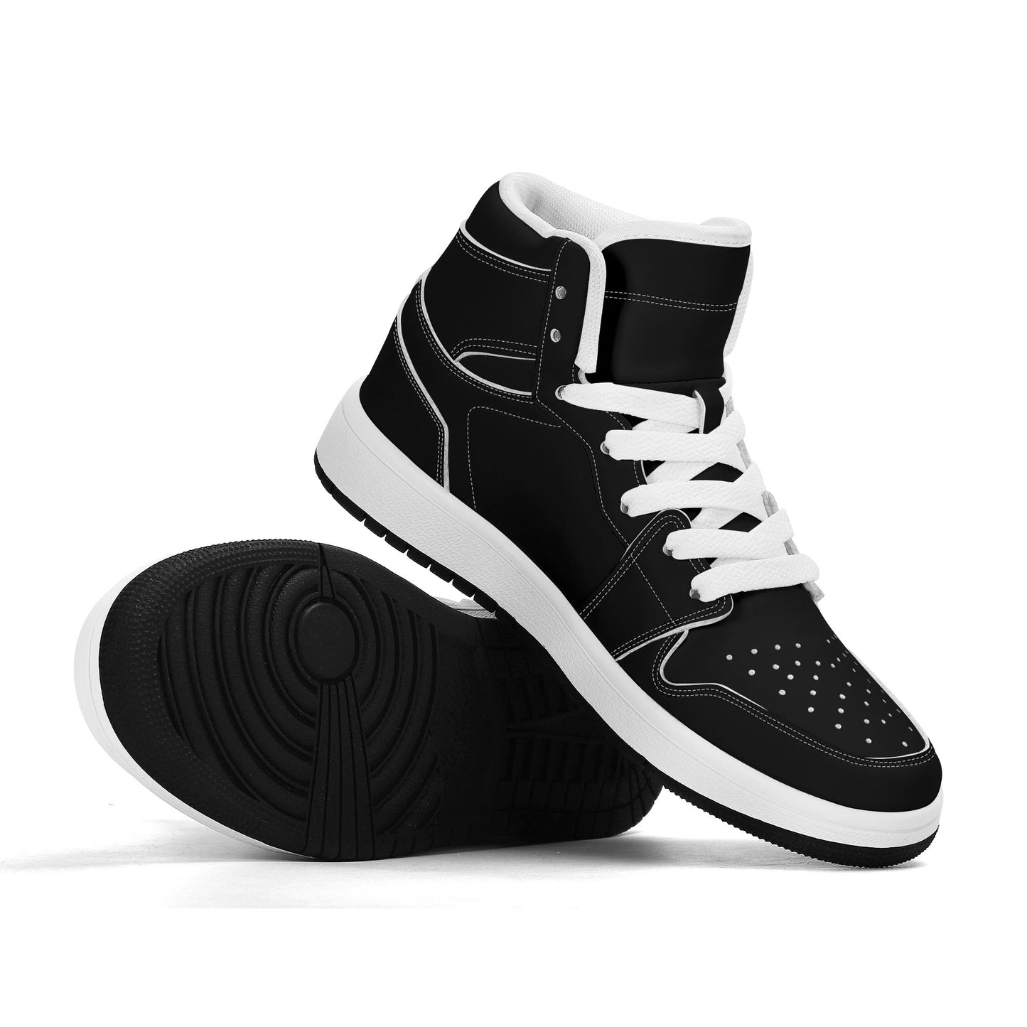Nero Black - Kids' All Season High Top Sneakers