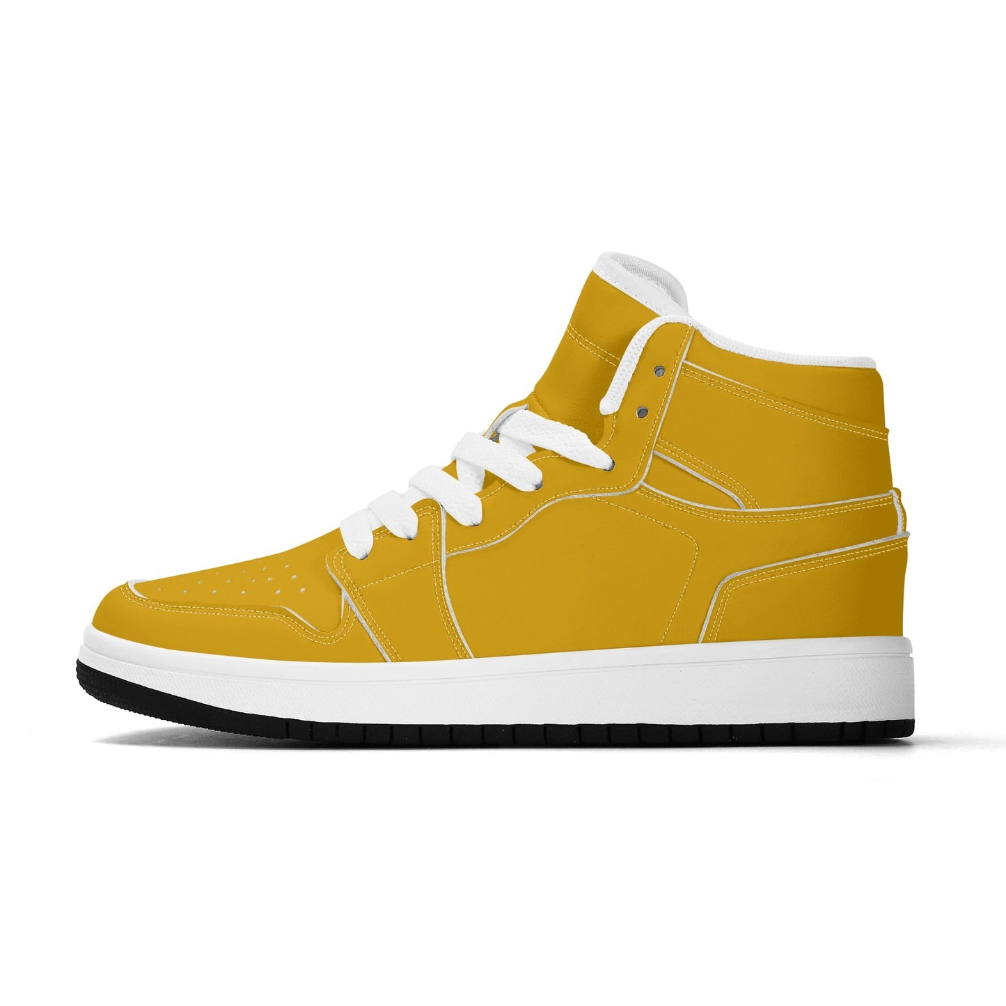 Tangerine Yellow - Kids' All Season High Top Sneakers