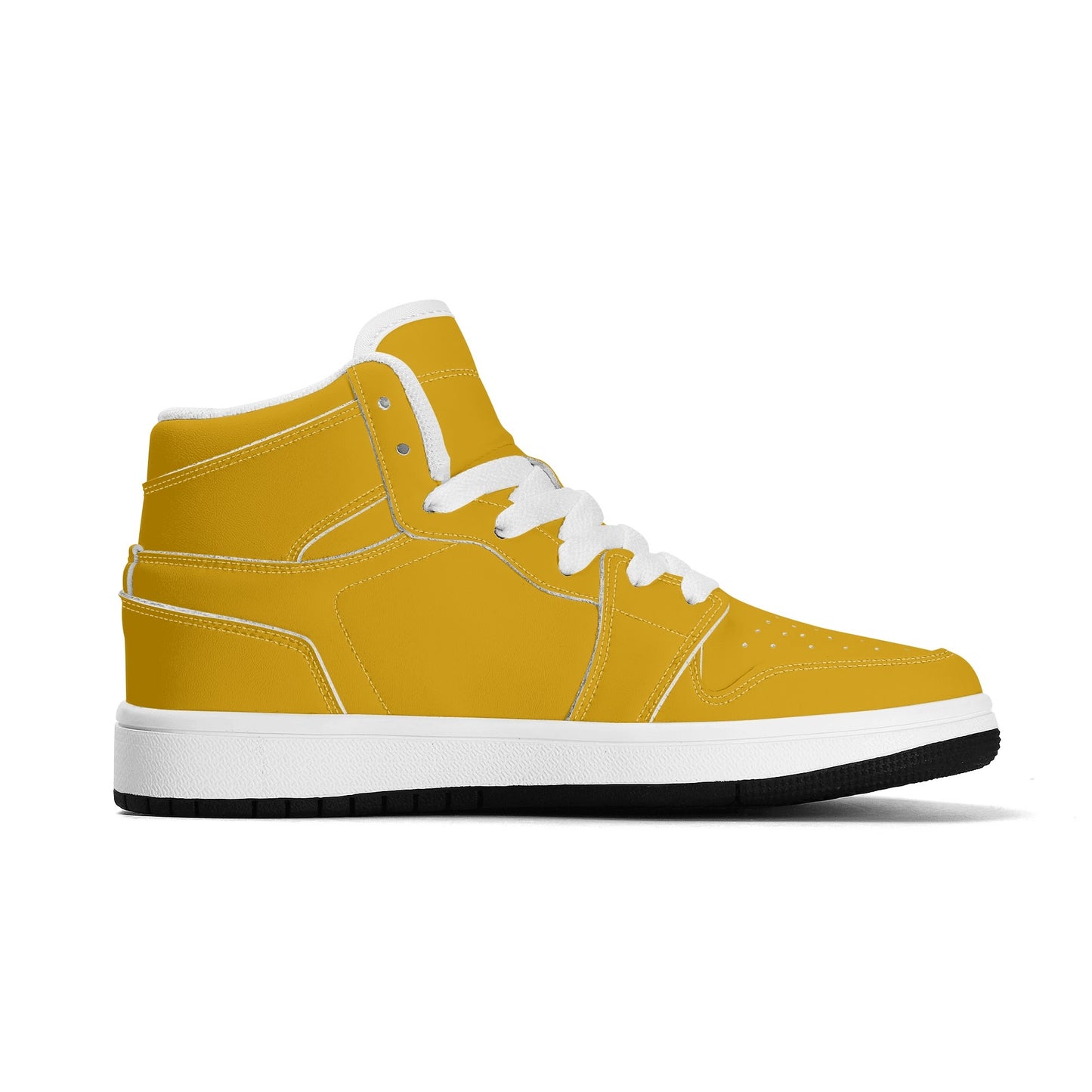 Tangerine Yellow - Kids' All Season High Top Sneakers