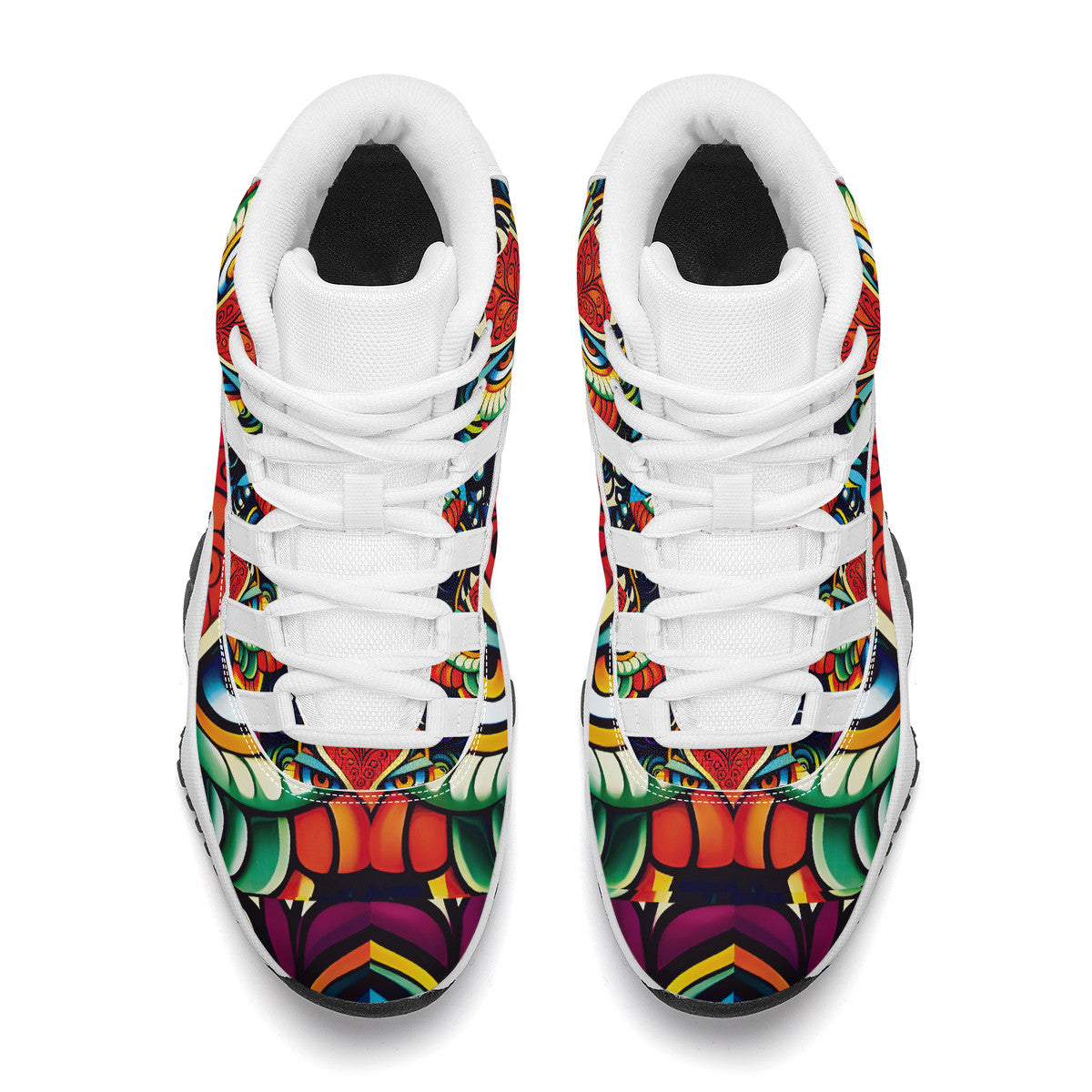 The Hoot - Retro High Top Sneakers - Unisex