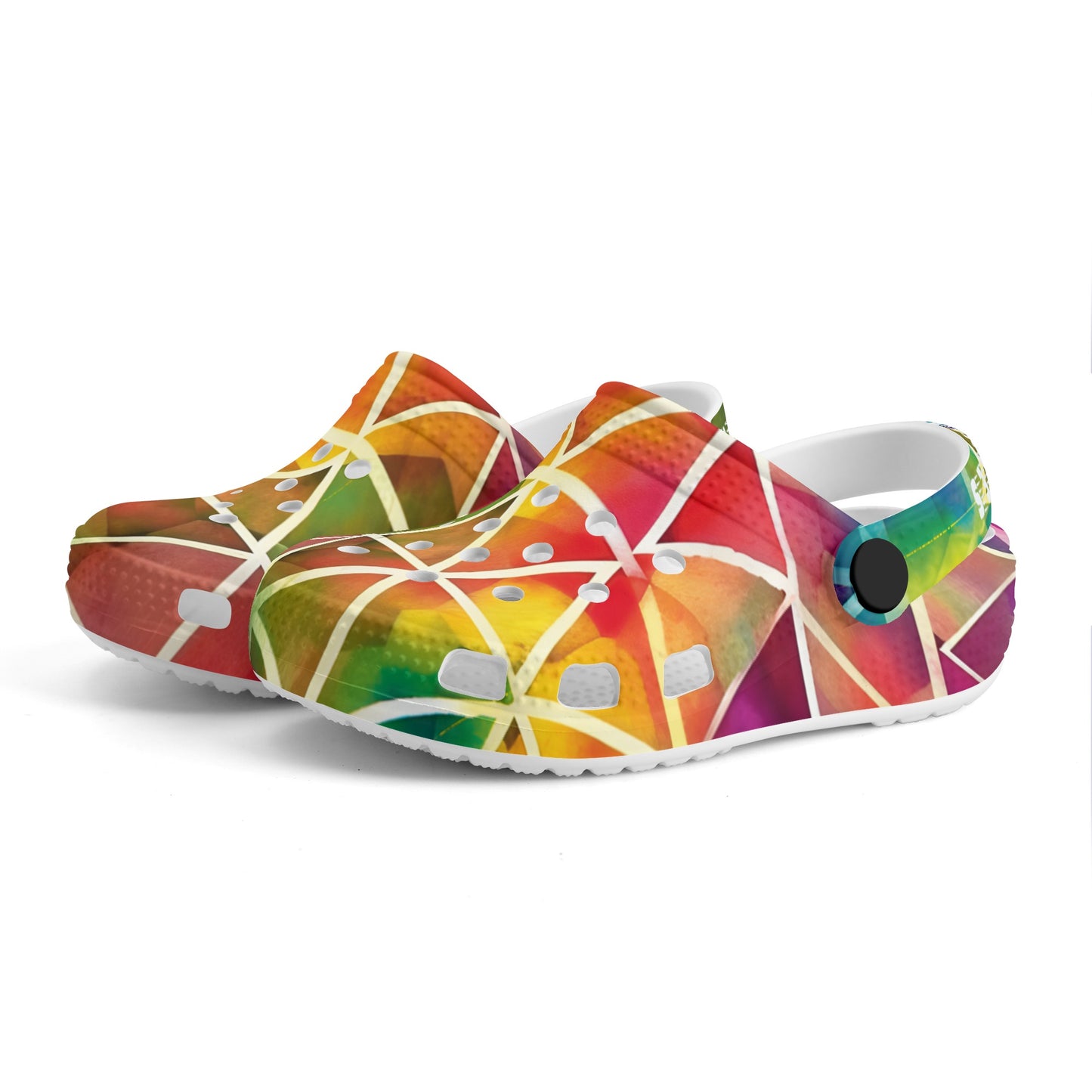 Tie Dye Diamonds- Classic Summer Clogs