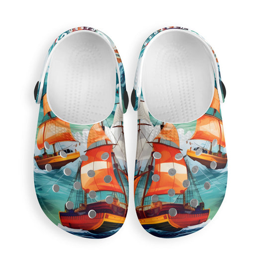 Hoist The Sails - Classic Summer Clogs