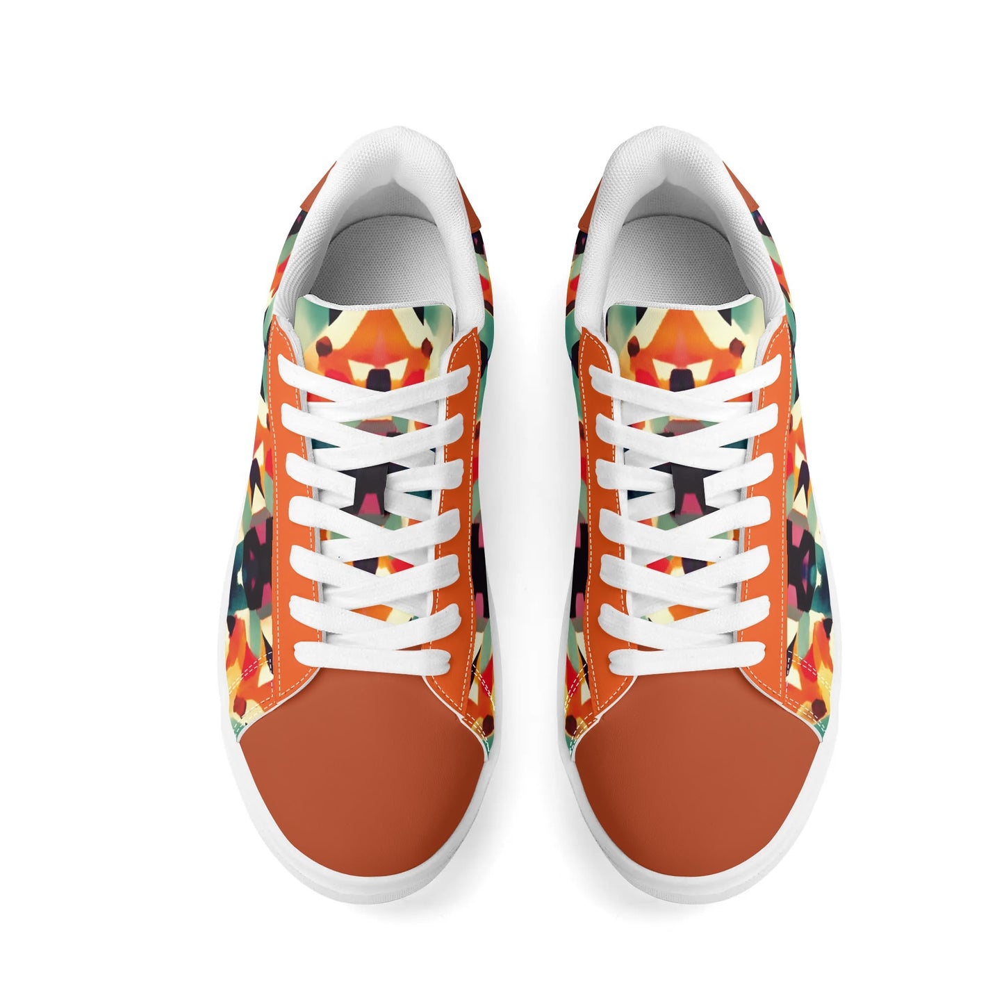 Fall Abstraction - Unisex Ultra Lightweight Low-Top Fashion Sneakers