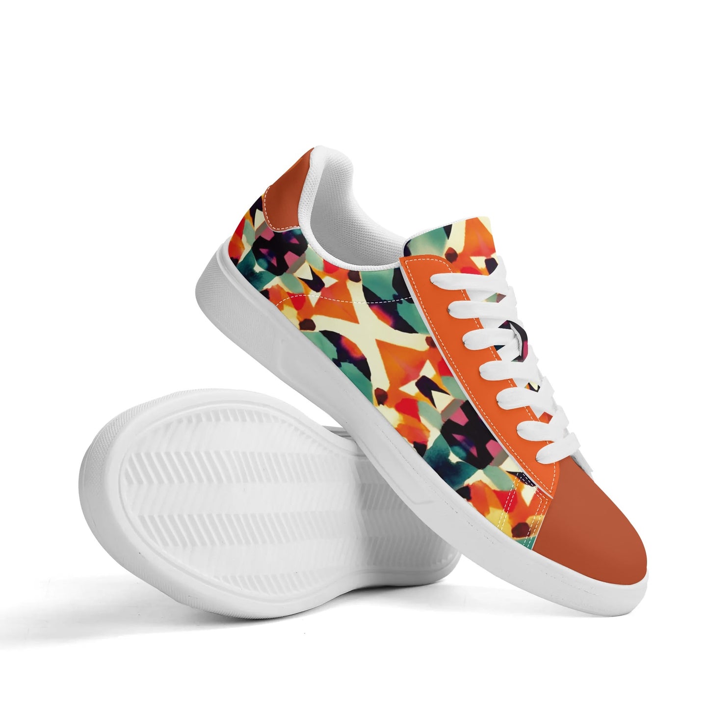 Fall Abstraction - Unisex Ultra Lightweight Low-Top Fashion Sneakers