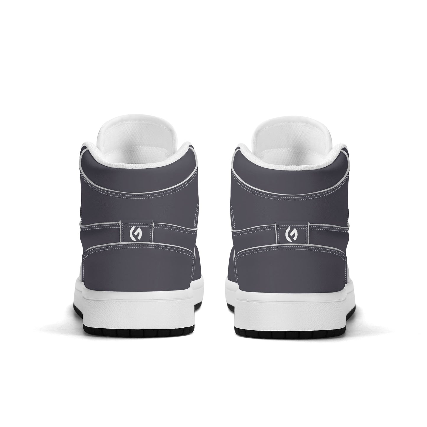 Gun Powder Gray - Kids' All Season High Top Sneakers