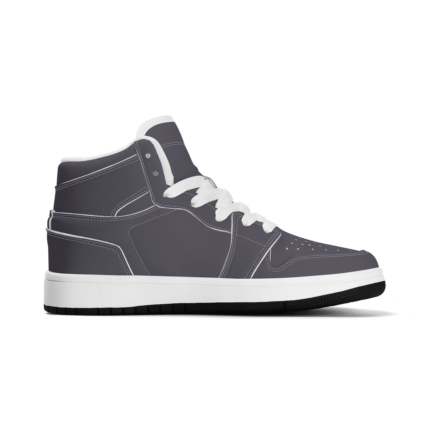 Gun Powder Gray - Kids' All Season High Top Sneakers